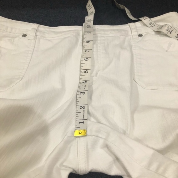 Chico’s Platform White Capris Size 16 - Picture 10 of 11